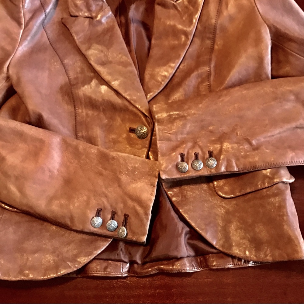Genuine Leather Moda International Jacket - Picture 8 of 8